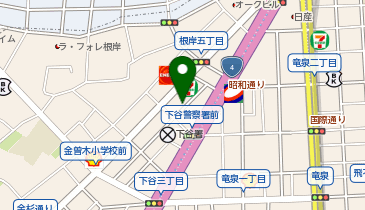 [EV]【休止中】エコロパーク下谷第4の地図画像