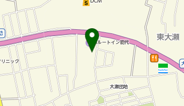 [EV]ホテルルートイン能代の地図画像