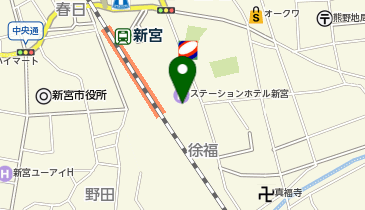 [EV]ステーションホテル新宮の地図画像