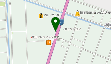 [EV]アル・プラザ鯖江の地図画像