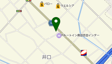 [EV]ホテルルートイン島田吉田インターの地図画像