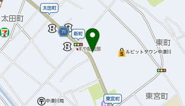 [EV]ルビットタウン中津川の地図画像