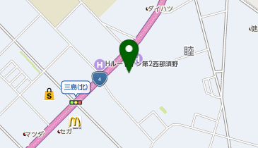 [EV]まぐろダイニング 美蔵 ホテルルートイン西那須野店の地図画像