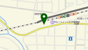 [EV]ホテルルートインいわき泉駅前の地図画像