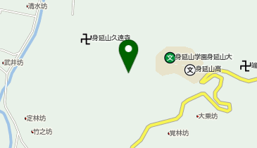 [EV]日蓮宗総本山 身延山 久遠寺の地図画像