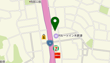[EV]ホテルルートイン木更津の地図画像