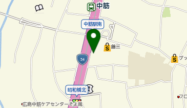 [EV]テキサス中筋店の地図画像