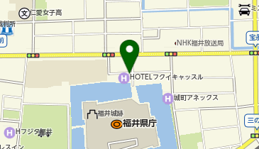 [EV]ホテル フクイキャッスルの地図画像