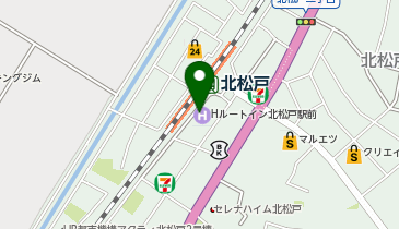 [EV]ホテルルートイン北松戸駅前の地図画像