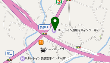 [EV]ホテルルートイン長泉沼津インター第2の地図画像