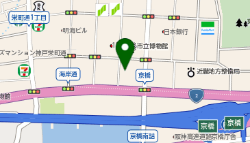 [EV]デビスパーキング海岸通の地図画像