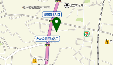 [EV]AOKI日立南店の地図画像