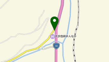 [EV]峡谷の湯宿 大歩危峡まんなかの地図画像