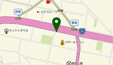 [EV]バザールタウン福知山の地図画像