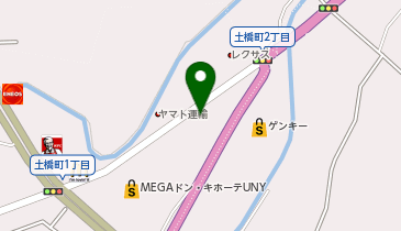 [EV]MEGAドン・キホーテUNY豊田元町店の地図画像