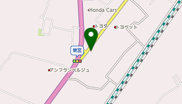 [EV]ライブガーデン小山粟宮スタンダードの地図画像