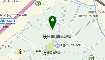 [EV]医療法人徳洲会 成田富里徳洲会病院の地図画像