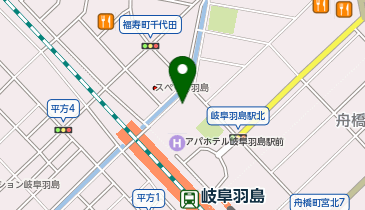 [EV]ホテルルートイン岐阜羽島駅前の地図画像