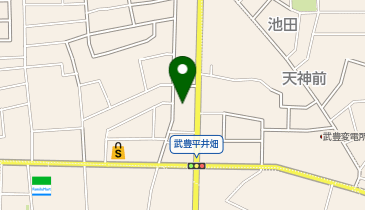 [EV]ひらめ亭の地図画像