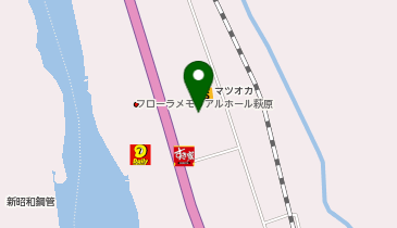 [EV]マツオカ萩原店の地図画像