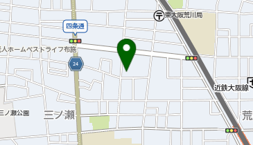 [EV]キコーナ布施店の地図画像