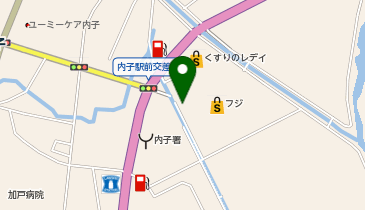 [EV]フジ内子店の地図画像