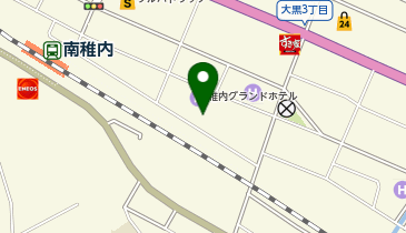 [EV]稚内グランドホテルの地図画像