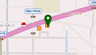 [EV]ココス穂積店の地図画像