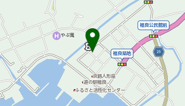 [EV]南あわじ温泉郷 潮崎の湯 やぶ萬の地図画像