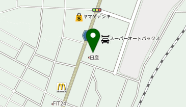 [EV]福島日産自動車 郡山店の地図画像