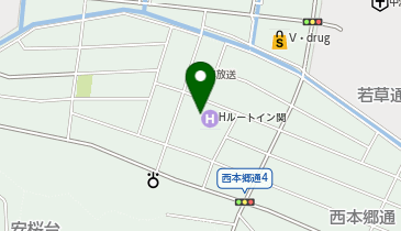 [EV]ホテルルートイン関の地図画像