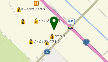 [EV]cоlоr&lsquo;sイオンタウン湖南店の地図画像