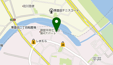 [EV]キコーナ平井店の地図画像