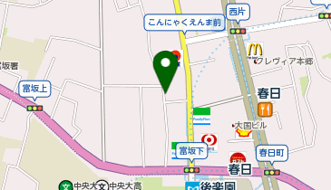 [EV]クレアスパーク コンシェリア後楽園の地図画像