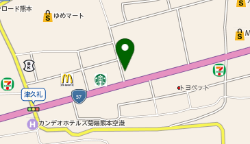 [EV]モナコパレス菊陽店の地図画像