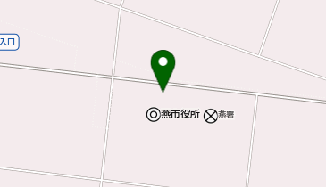 [EV]燕市庁舎の地図画像