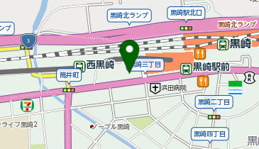 [EV]市営黒崎駅西駐車場の地図画像