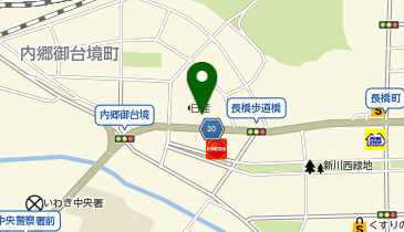 [EV]福島日産自動車 いわき平店の地図画像