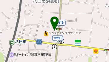 [EV]アル・プラザ 八日市の地図画像