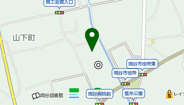 [EV]岡谷市役所の地図画像