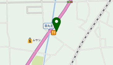 [EV]ココス砺波店の地図画像