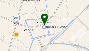 [EV]ホテル東広島ヒルズ 西条店の地図画像