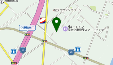 [EV]ホテルルートイン徳島空港-松茂スマートインター-の地図画像