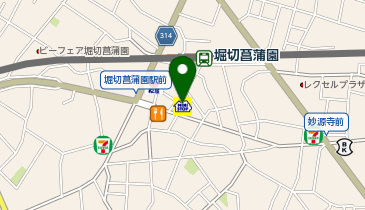 ミニストップ 堀切菖蒲園店の地図画像