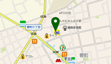 ミニストップ 要町3丁目店の地図画像