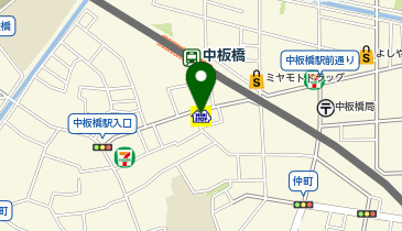 ミニストップ 中板橋駅前店の地図画像