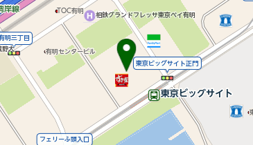 ミニストップ WANZA有明店の地図画像