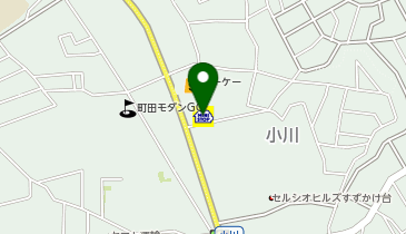 ミニストップ 町田小川店の地図画像