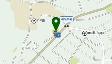 ミニストップ 町田和光学園前店の地図画像