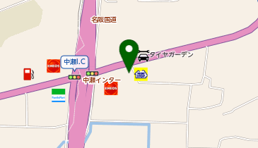 ミニストップ 上野中瀬インター店の地図画像